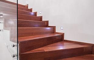 WOOD STAIRS